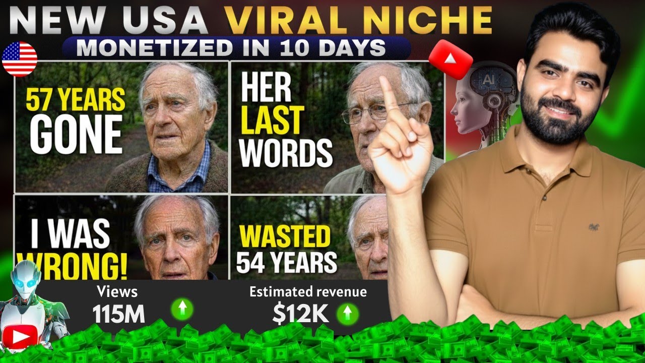 How I Create VIRAL Life Advice Videos FREE AI | USA Viral Niche Monetize in 10 days (Step by Step)