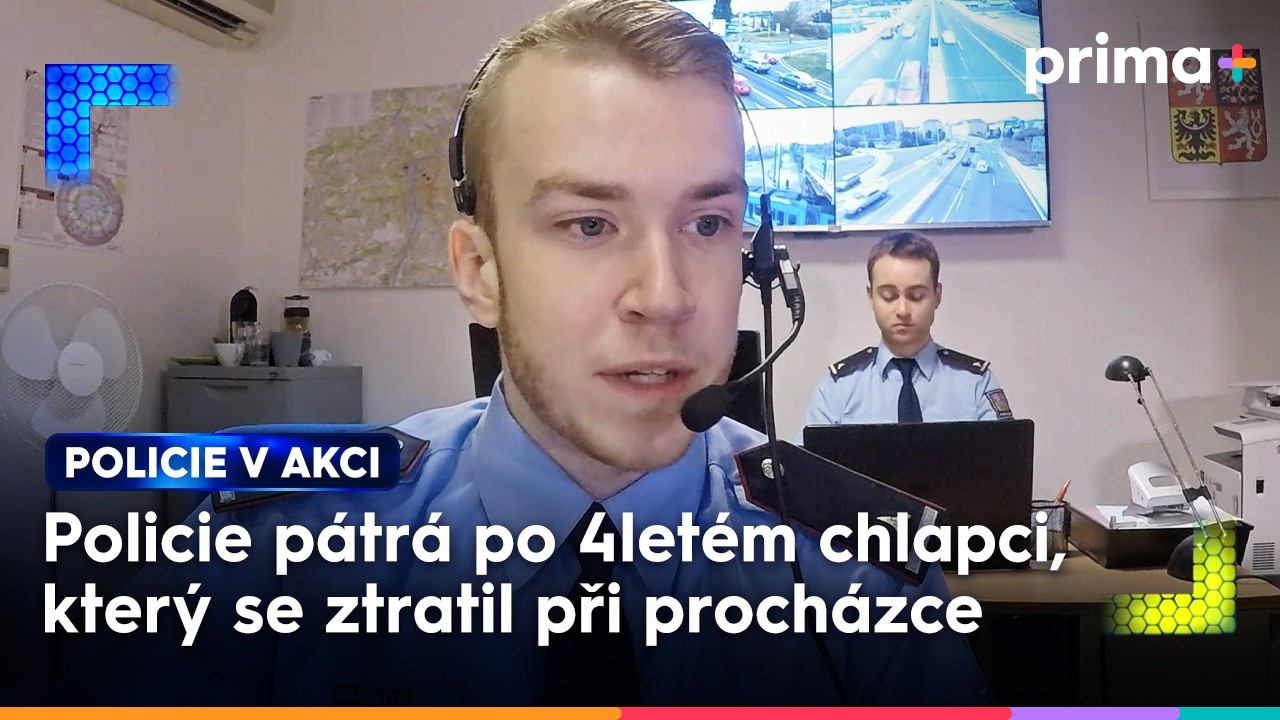 Policie začíná pátrat po 4letém chlapci | Policie v akci