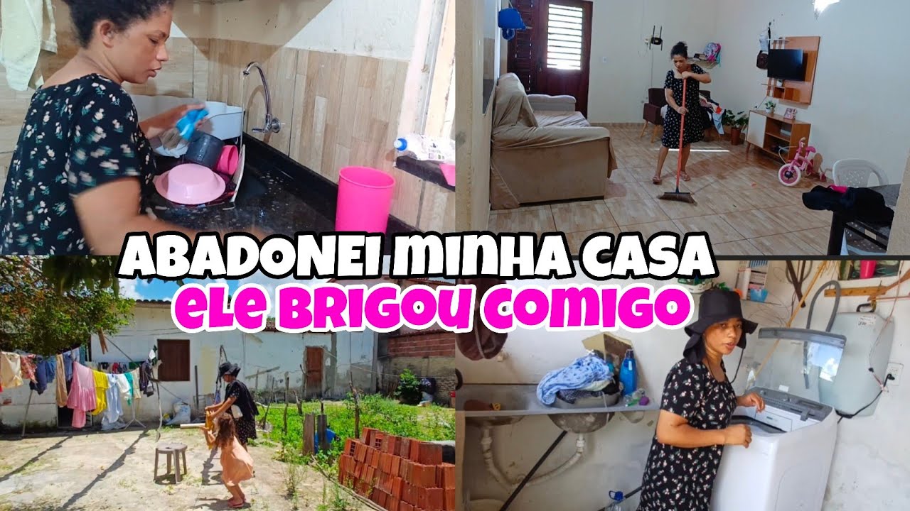 ABANDONEI A CASA… E MEU MARIDO BRIGOU FEIO COMIGO