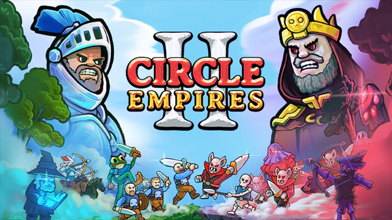 【Circle Empires 2】自分で作ったユニットの軍隊で島を奪いあって全土を征服するRTSゲーム