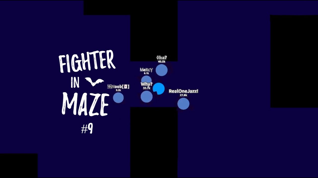 Diep.io | Fighter in Maze #9
