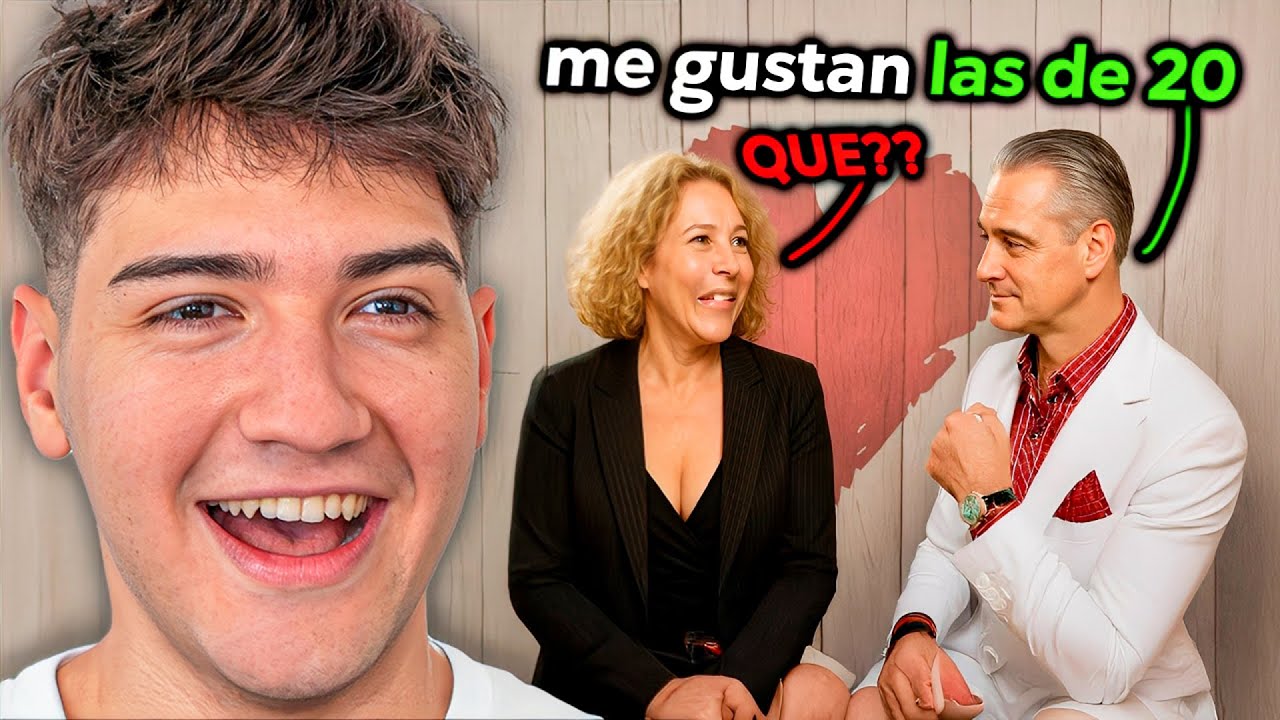 el hombre de 50 AÑOS que busca una JOVEN en first dates...