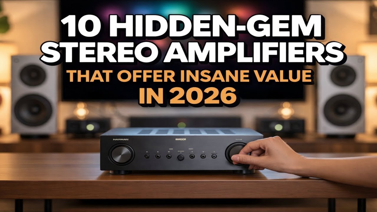 Top 10 Hidden-Gem Stereo Amplifiers of 2026 – Insane Performance for the Price