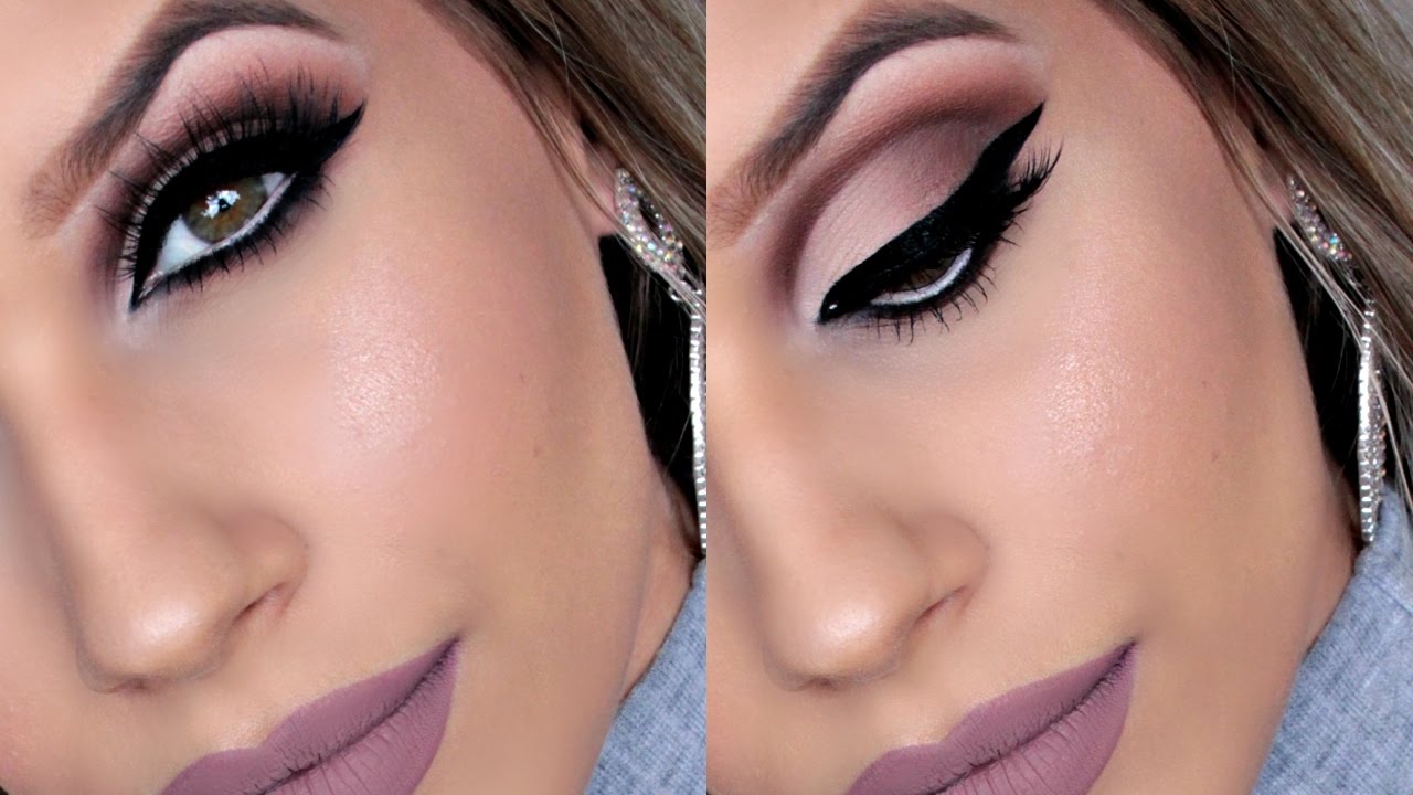 MAQUIAGEM SEMI CUT CREASE OPACO