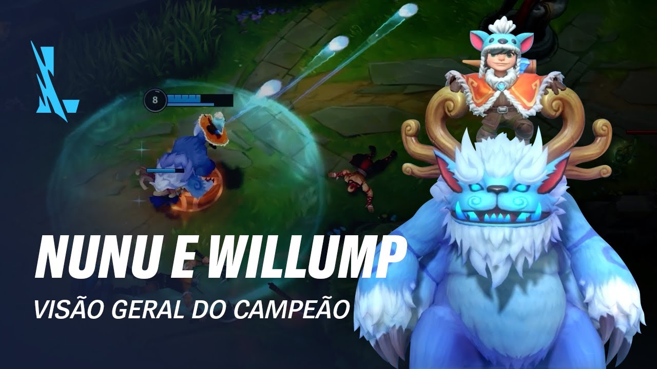 League of Legends: Wild Rift &ndash; Vis&atilde;o geral do Campe&atilde;o: Nunu e Willump | Mec&acirc;nica de jogo