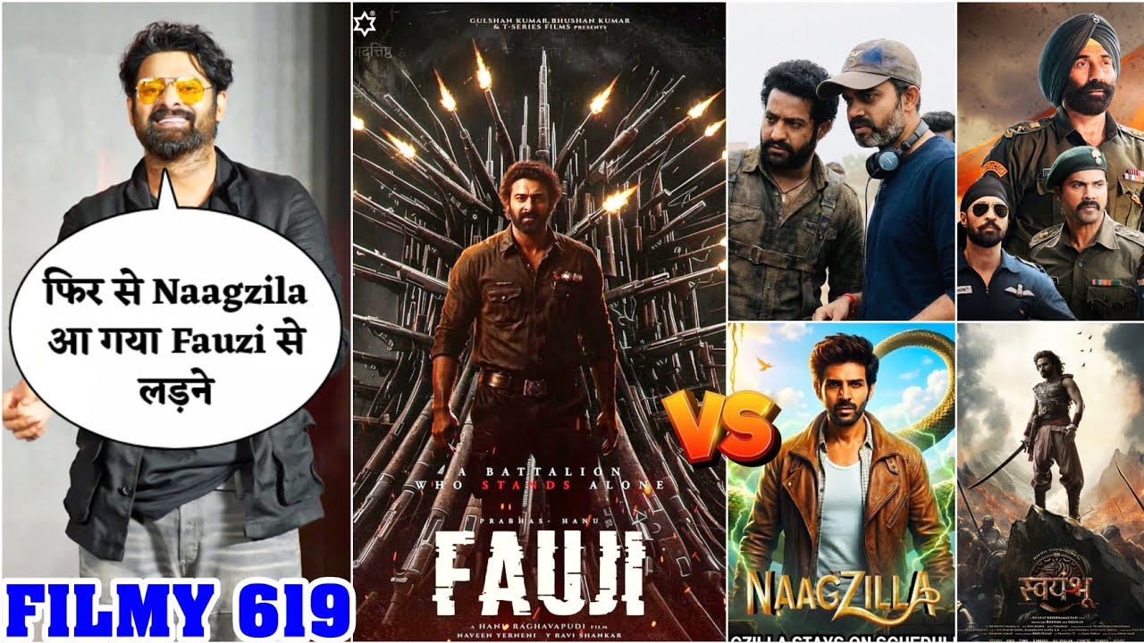 Prabhas Fauzi Vs Naagzila Again💥Border 2 Box office👑Swayambhu Delay❌NTRneel Villian ❤‍🔥 FILMY 619