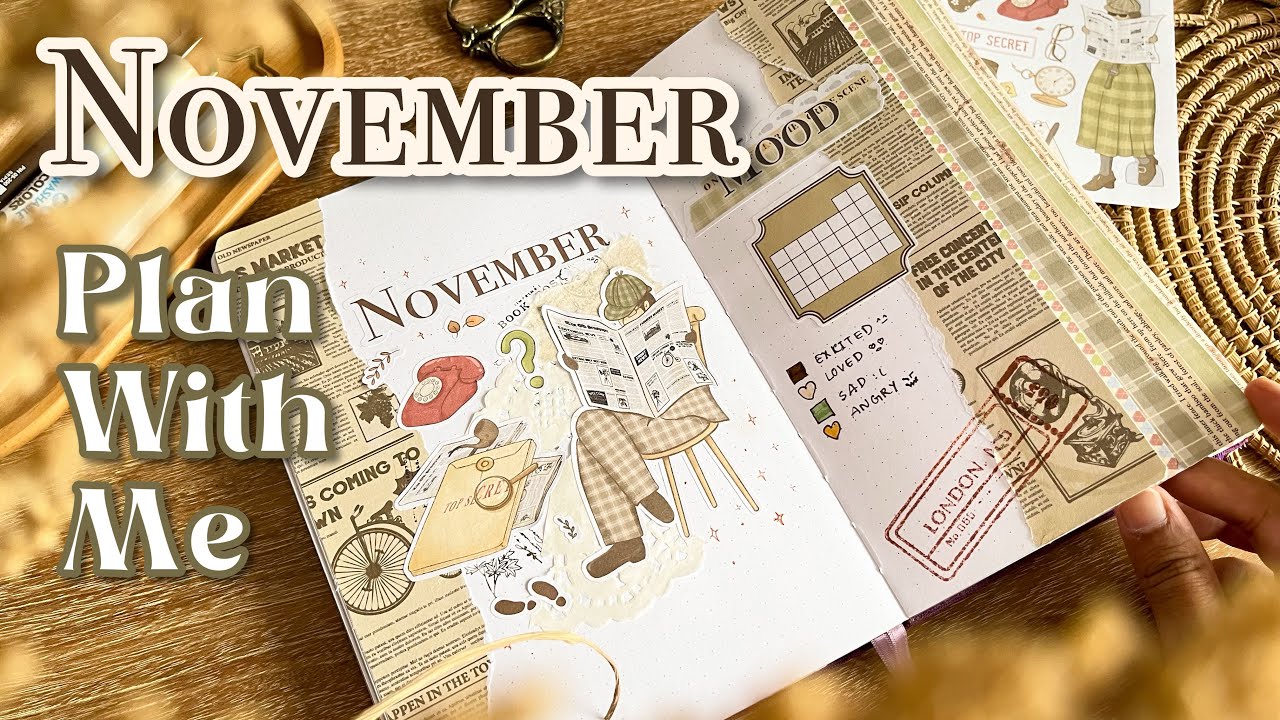 Вкладки «Водопад» в моём Bullet Journal на ноябрь 2025 года? 🕵️‍♀️ Детективная тема | ПЛАНИРУЙТЕ ...