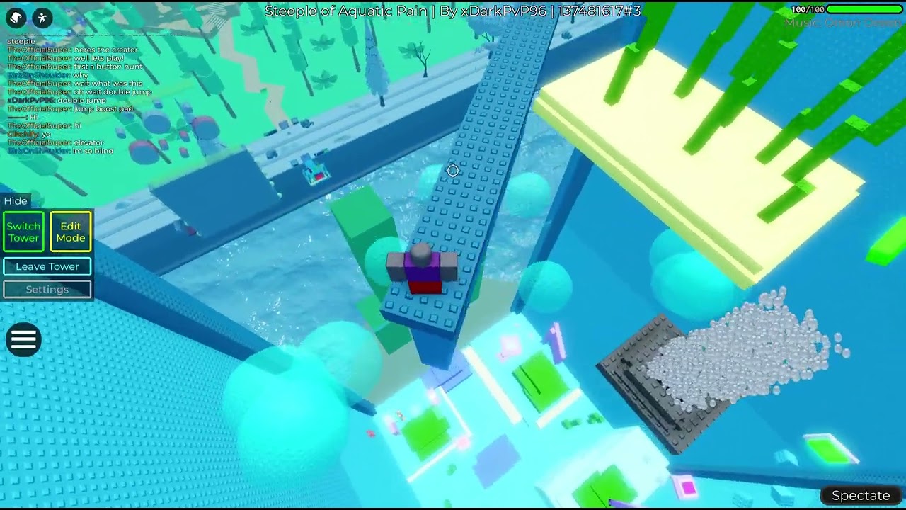 Tower Creator Steeple of Aquatic Pain