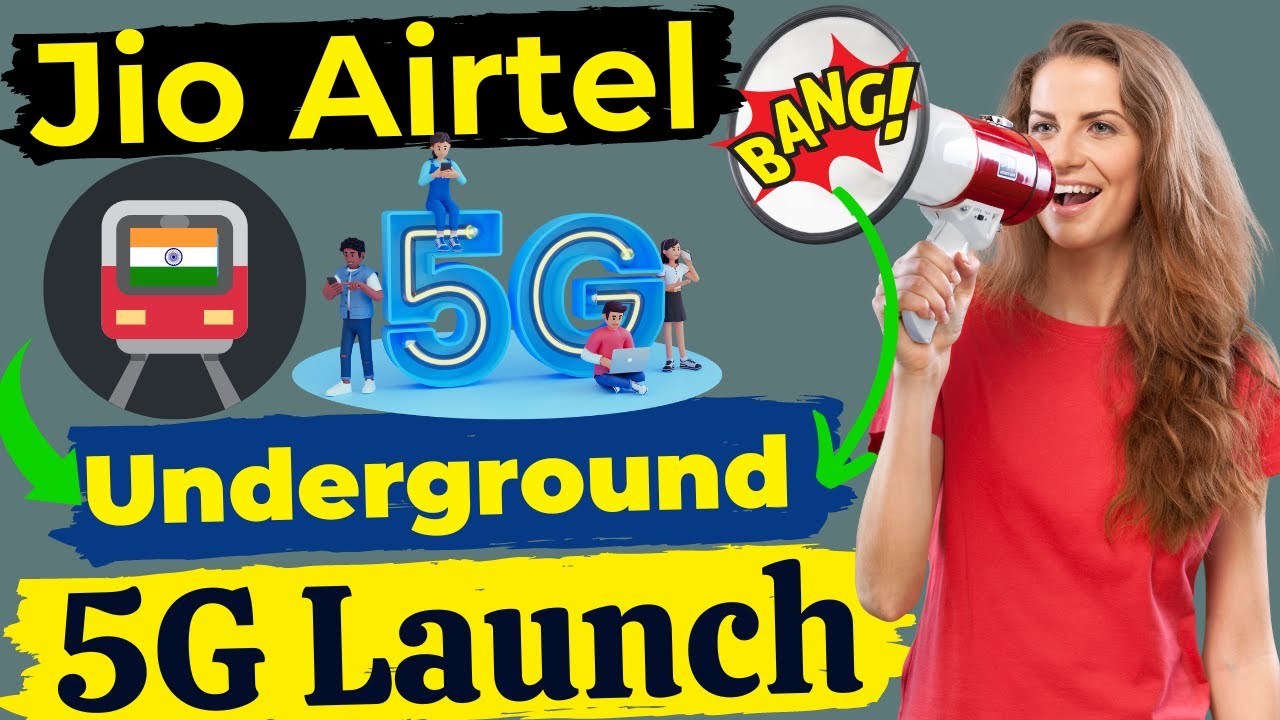 Jio Airtel Vi 5G in Underground Metro | Jio Airtel Underground 5G Technology | 5G in Delhi Metro