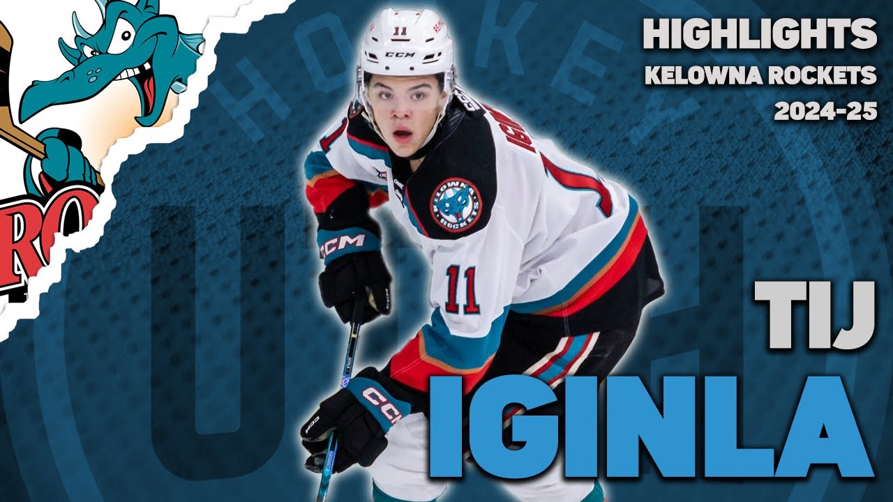 Tij Iginla | 2024-25 Highlights | Kelowna Rockets