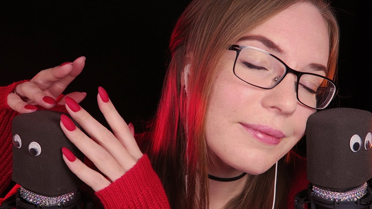 INTENSE Mic Scratching ASMR - Deep Brain Scratching (Nails, Metal Pick, Spoolies) & Whispered Ramble