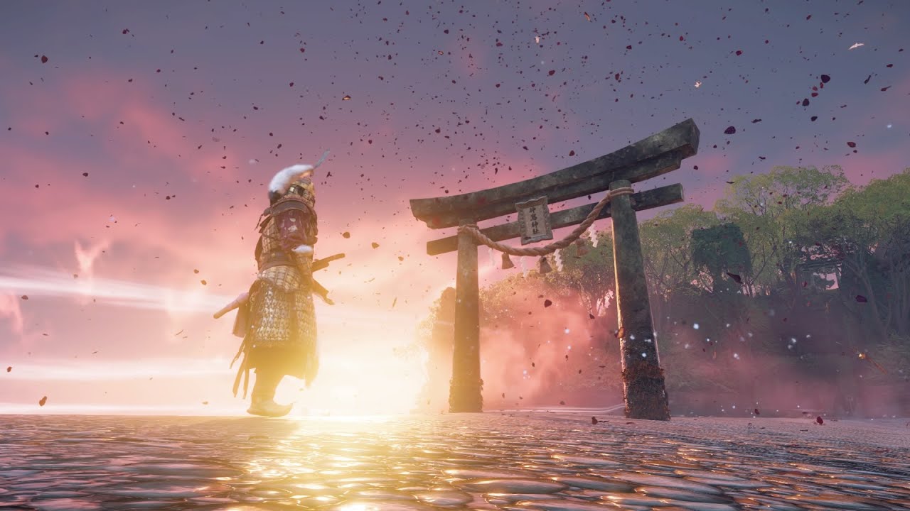 Ghost of Tsushima - Nakajima Shrine (Mashira's Bite, Nature's Rhythm Headband, Sakai Banner)