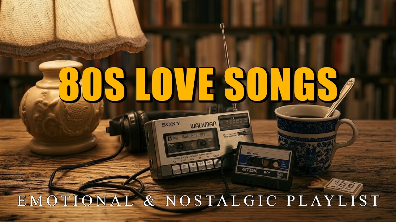 80s Nostalgic Love Songs &ndash; Emotional Cassette Tape Mix for Late Night Memories