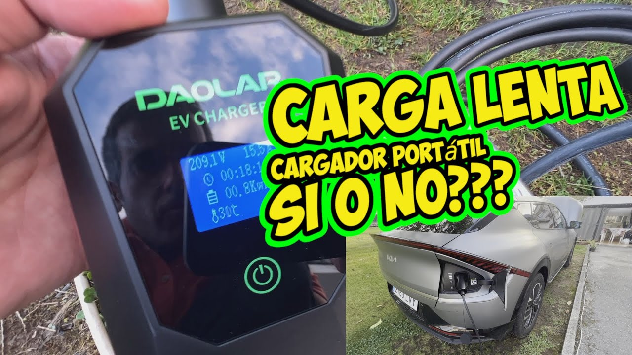 CARGA LENTA ¿es NECESARIA? y... cargador PORTÁTIL Schuko ¿SI o NO?