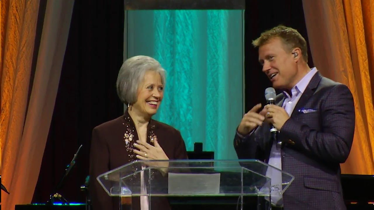 Duet with Charles Billingsley and his mother, Judy.