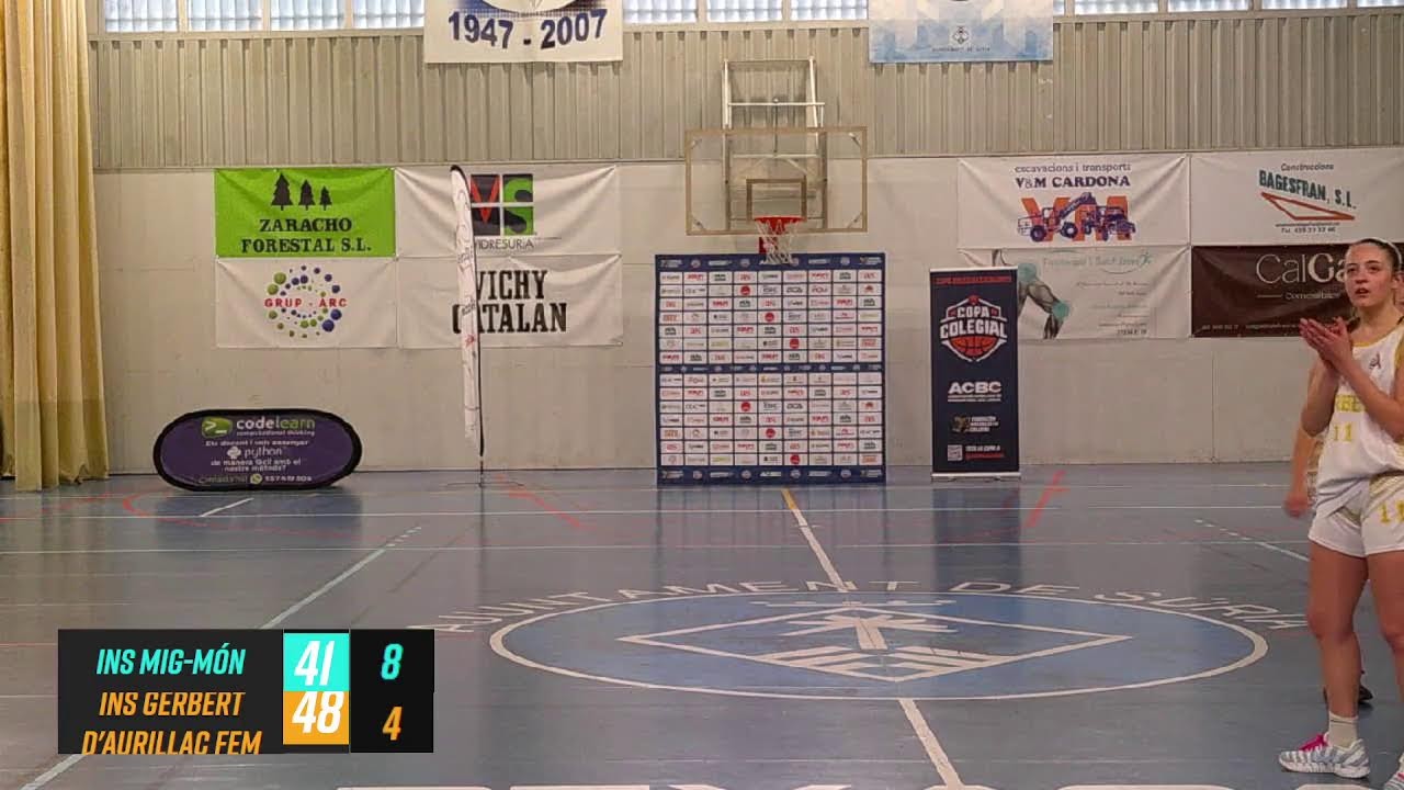 Mig m&oacute;n vs Gerbert d'Aurillac - Vuitens | Copa Colegial CatCentral