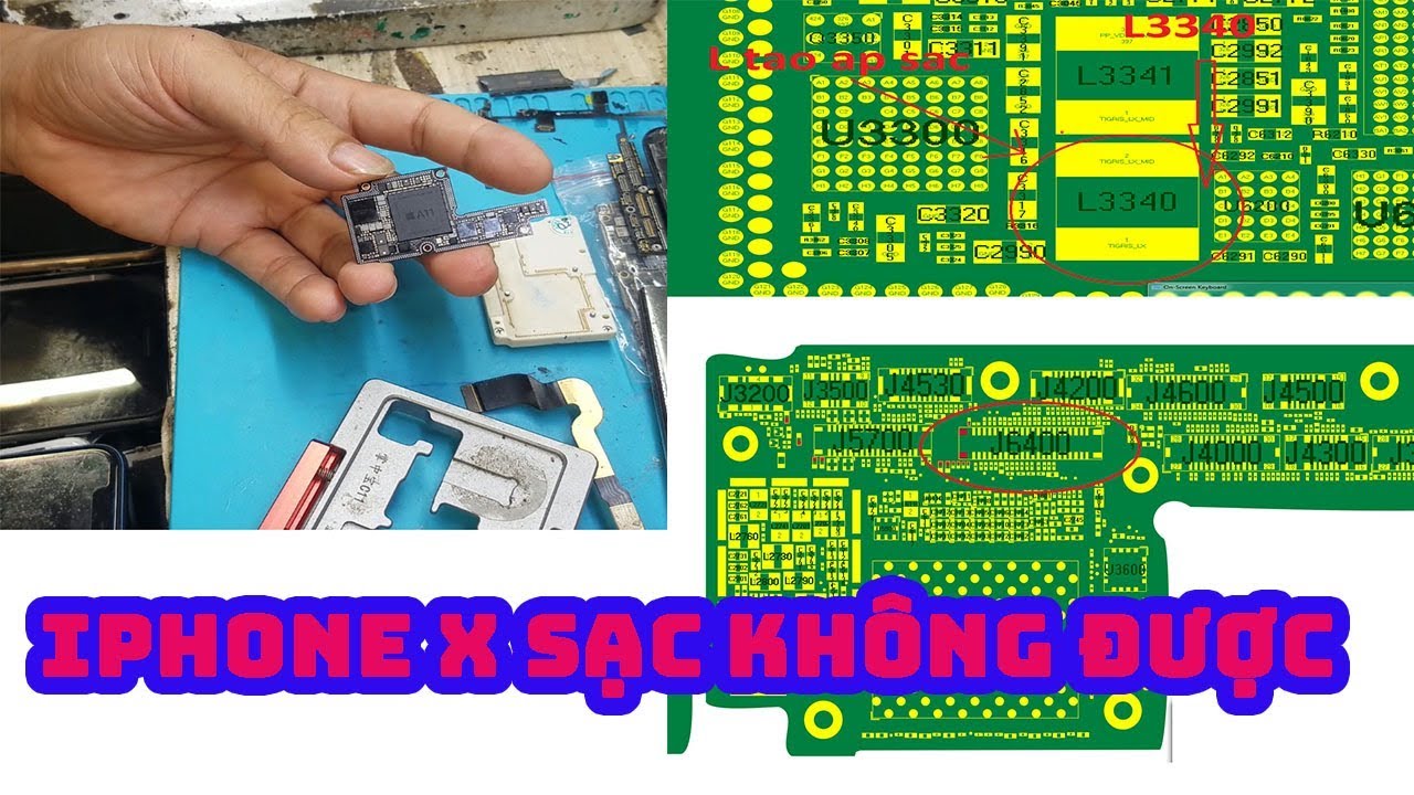 sửa iphone x sạc không được,sạc không vào pin,sạc tụt pin