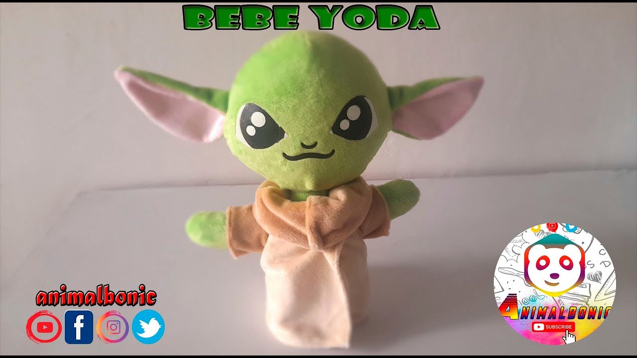 BABY YODA // PASO A PASO // MOLDE GRATIS