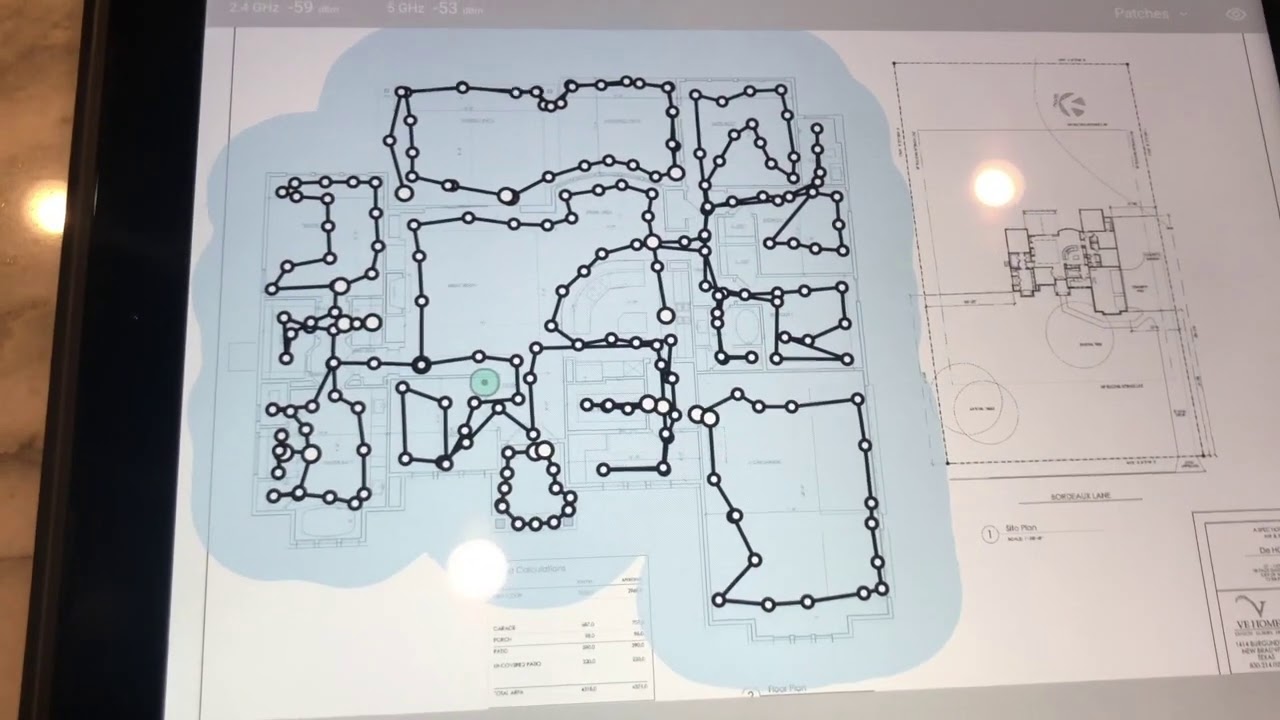 Ekahau Survey with an iPad