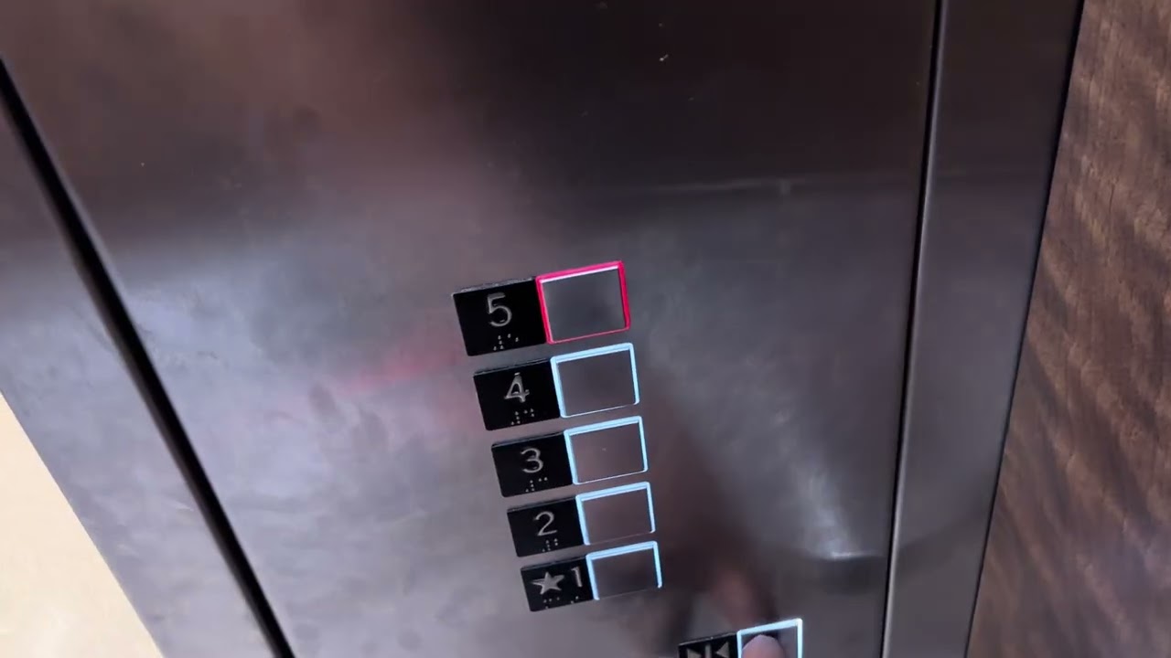 Schindler 5500 traction elevator at Houston Methodist Baytown Hospital Baytown TX 