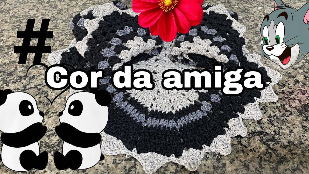 Homenagem a amiga @behalvesartesanatosmanuais9983 🩶🤍#cordaamiga 