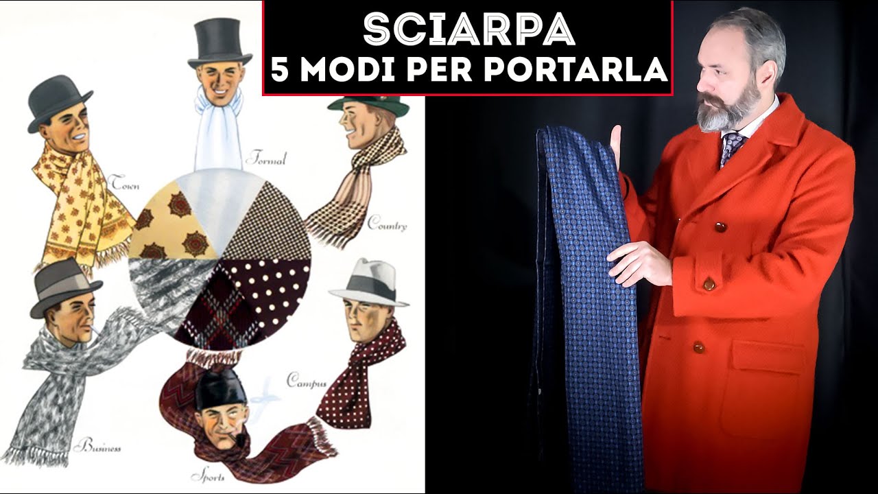 SCIARPA: 5 modi ELEGANTI per sceglierla e indossarla