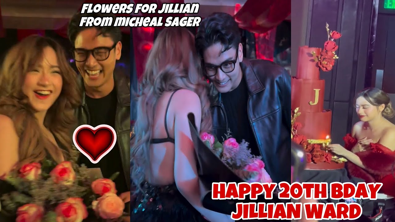 Micheal Sager may surprise kay Jillian Ward sa 20th birthday nito. Jillian 15 years na sa showbiz.