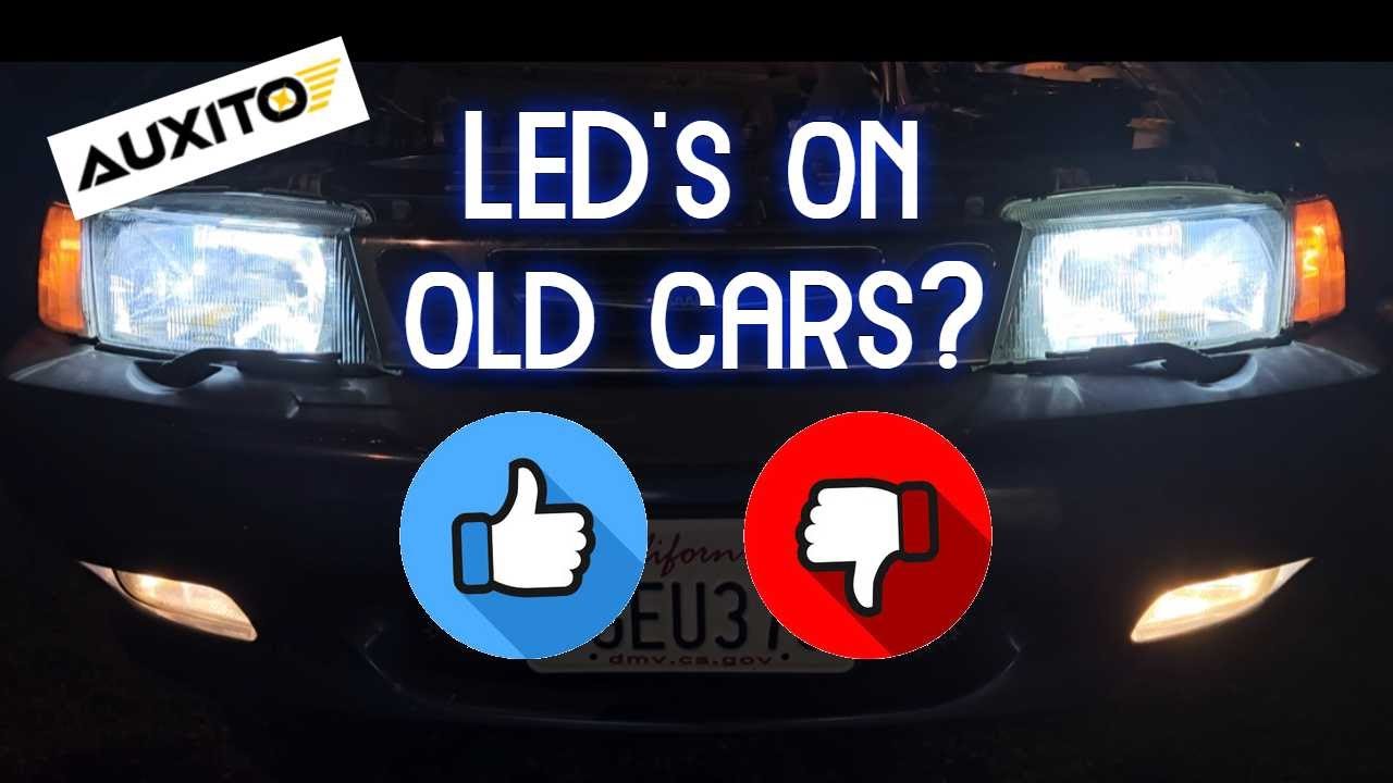💡 AUXITO LEDs! | Do LED's work on old reflector housings?