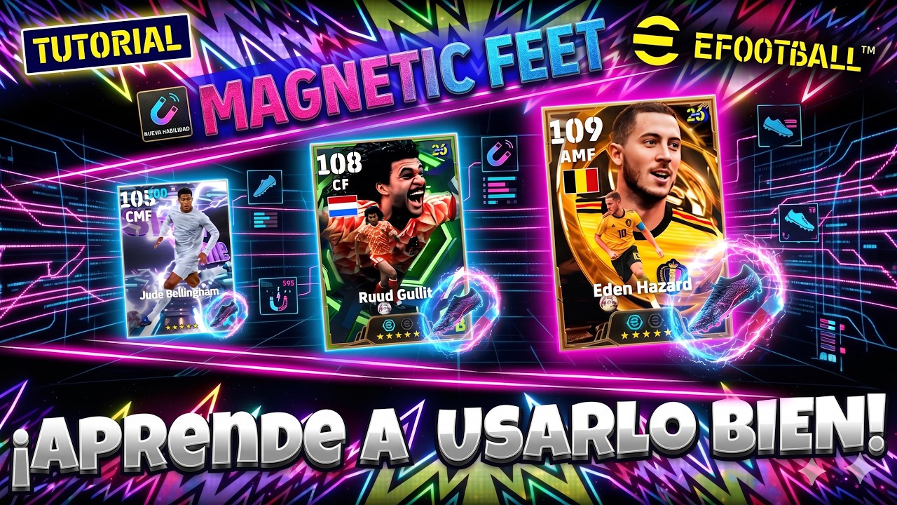 🚨 CÓMO DOMINAR PIES MAGNÉTICOS (NUEVA HABILIDAD + ENTRENAMIENTOS ) 🔥 | eFootball 2026