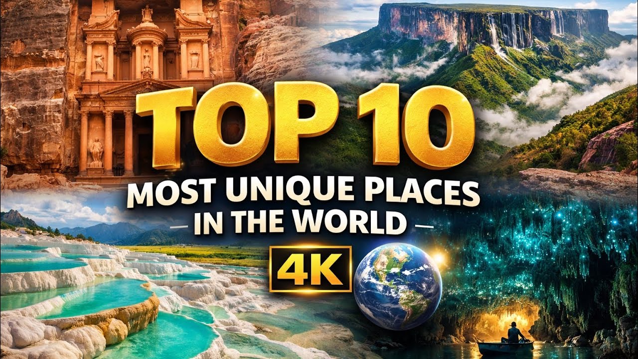 Top 10 Most Unique Places in the World (4K) 🌍 You Won’t Believe Exist