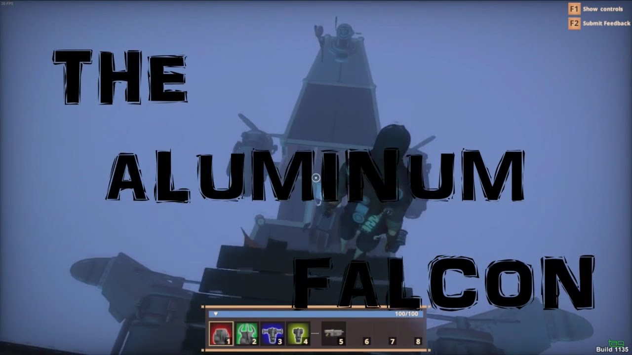 The Aluminum Falcon (worlds adrift alpha)