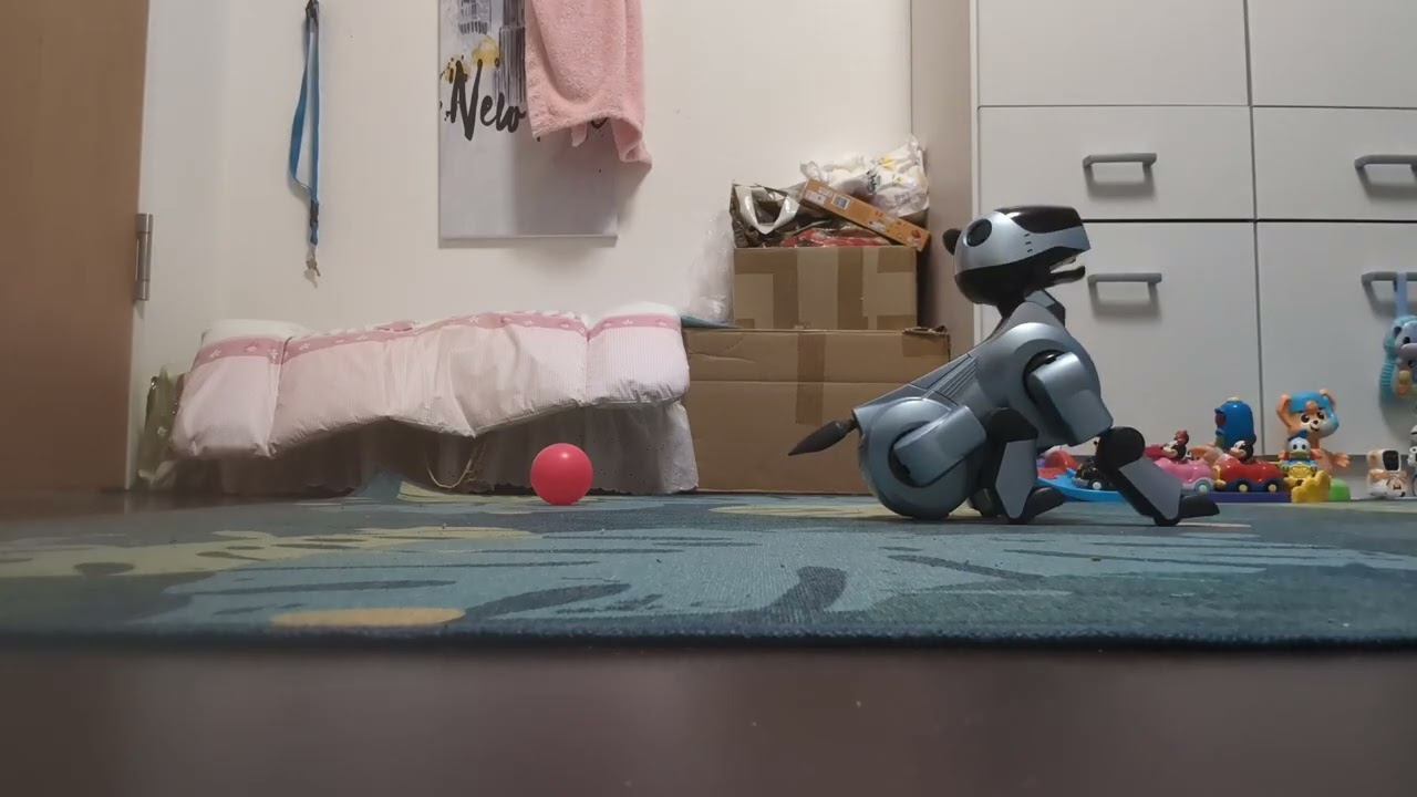 Jumpy with Aibo Recogniton 