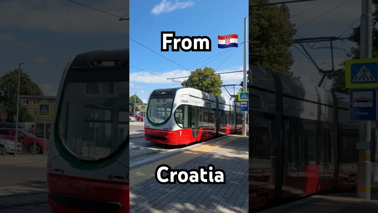 Končar TMK 2300LT Tram in Liepaja 🇱🇻