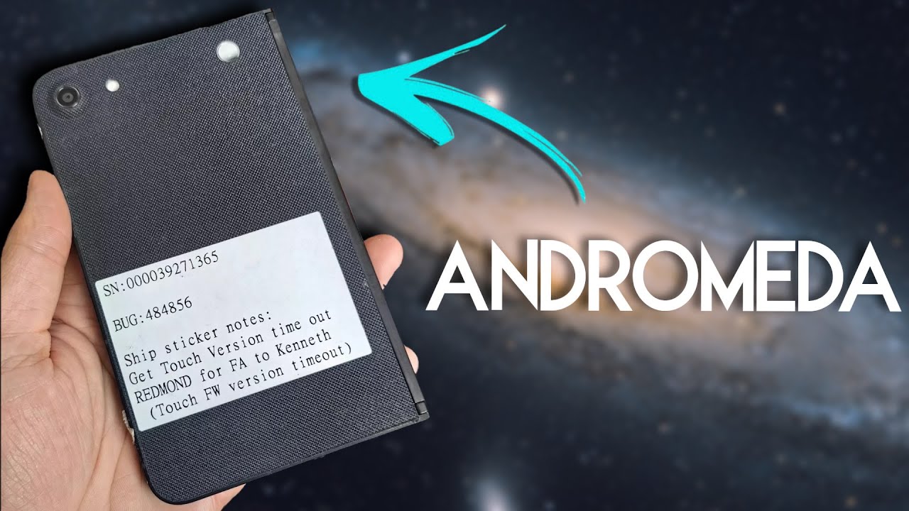 Это Surface Duo Andromeda.