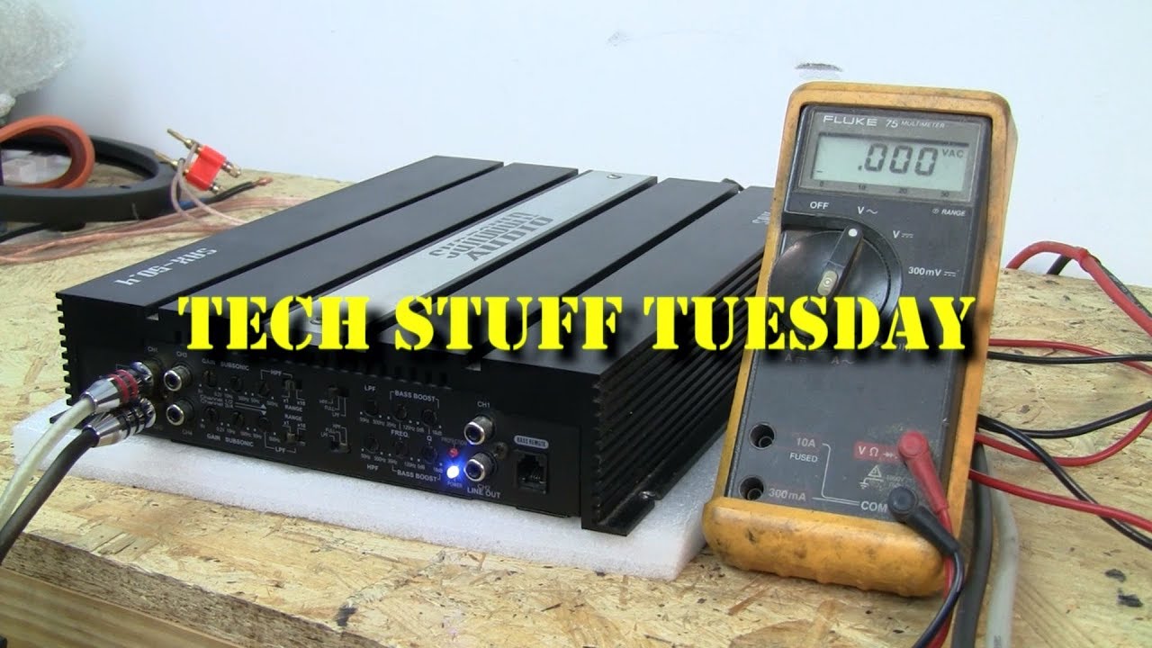 Вторник технических новостей — настройка усилителя с использованием только мультиметра