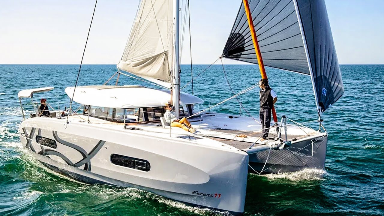 Обзор катамарана Panco Excess 11. Это лучший катамаран в мире! Чартерный катамаран.
