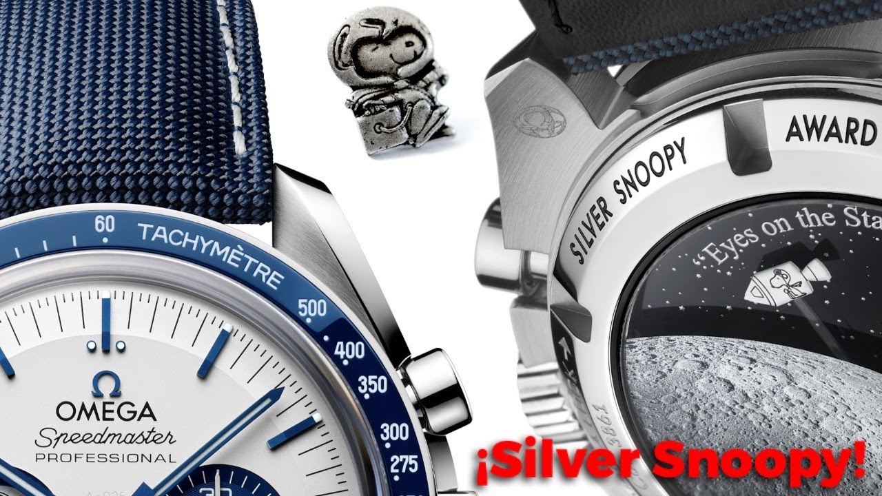 Omega festeja los 50 años del Silver Snoopy Award con un Speedmaster muy especial ¿o será espacial?