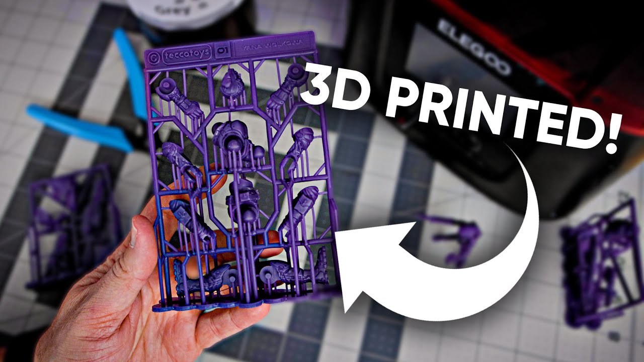 Фигурки, напечатанные на 3D-принтере!!