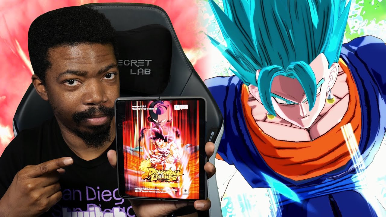 TESTING OUT A NEW PHONE TO PLAY DRAGON BALL LEGENDS ON!!! Samsung Galaxy Z Fold 5 Unboxing!