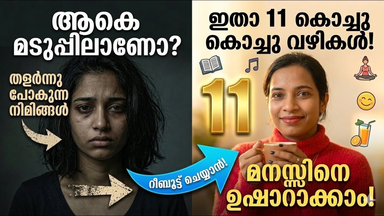 മൂഡ് ഓഫ്‌ ആണോ?  മനസ്സിനെ ഒന്ന് ഉഷാറാക്കിയാലോ 😍😍