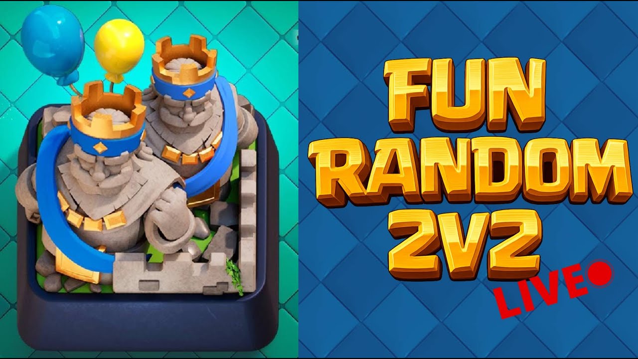 Clash Royale: Playing Fun Random Decks in 2v2 #7