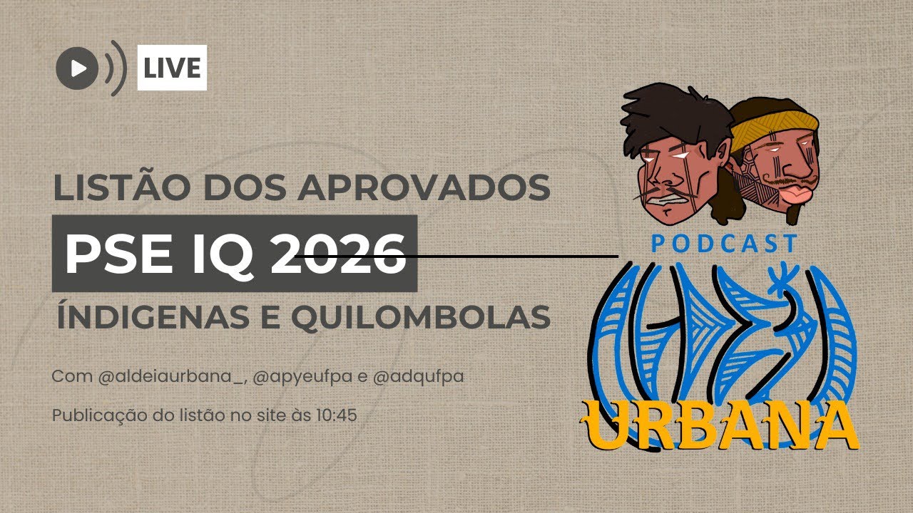 LISTÃO PSE 2026. UFPA
