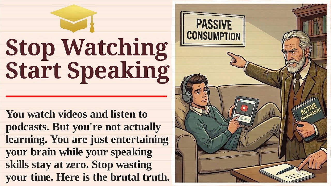 Прекратите смотреть, начните говорить! 🗣️🔥 (Метод активного обучения) || Практика аудирования на ...