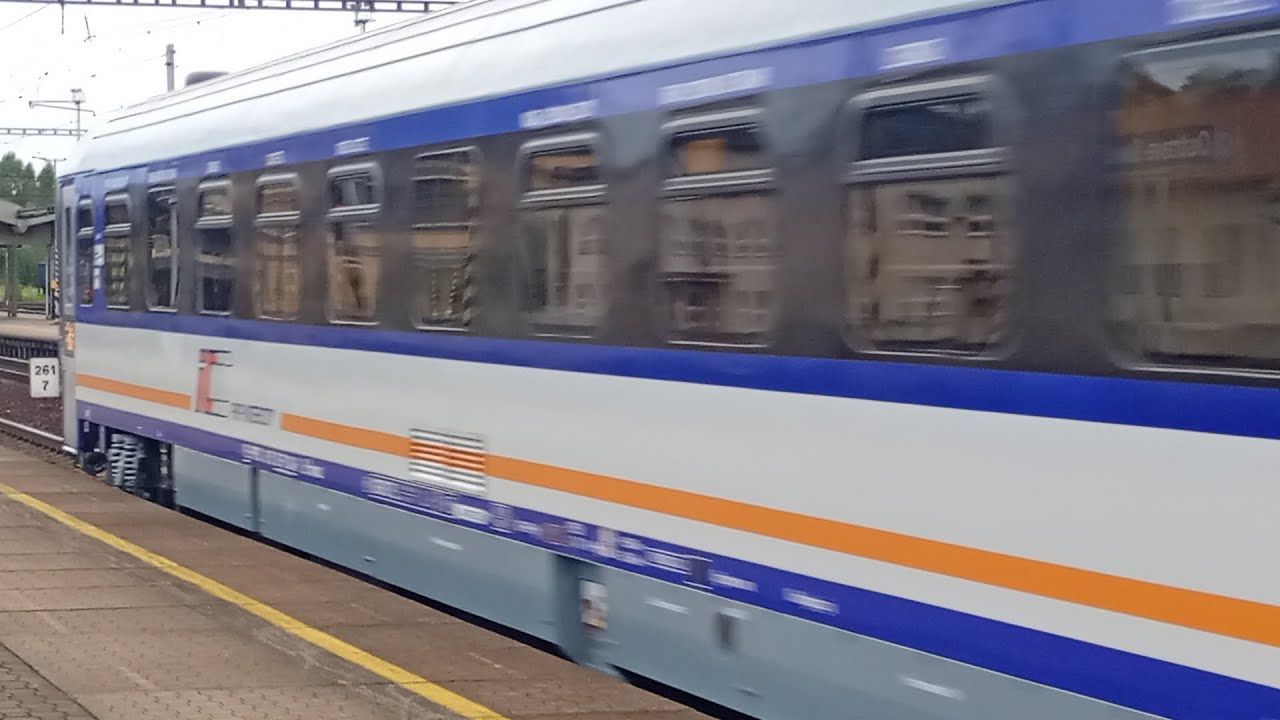 CZECH REP 🇨🇿 STATION OSTRAVA-SVINOV 1 ADRIATIC EXPRESS FROM POLAND🇵🇱 TO CROATIA🇭🇷🇪🇺 JUNE 27, 2025