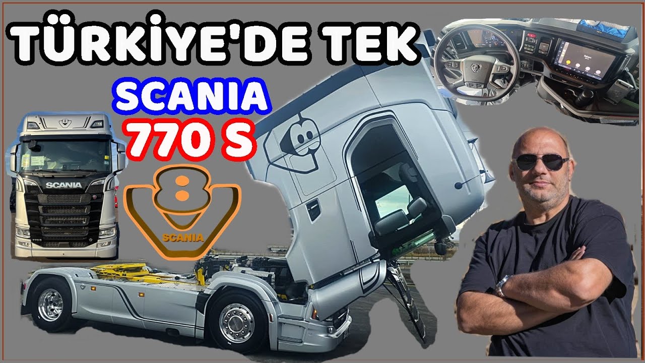 SCANIA 770 S V8 XL /TIR TANITIM İNCELEME /  NEDEN TEK DİĞERLERİNDEN AYIRAN ÖZELLİKLER NEDİR ?