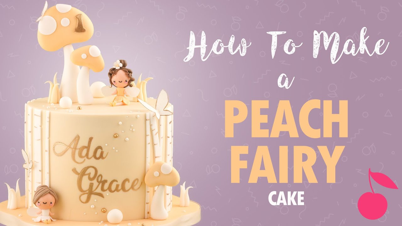 Peach Fairy Cake Tutorial | How To | Cherry School