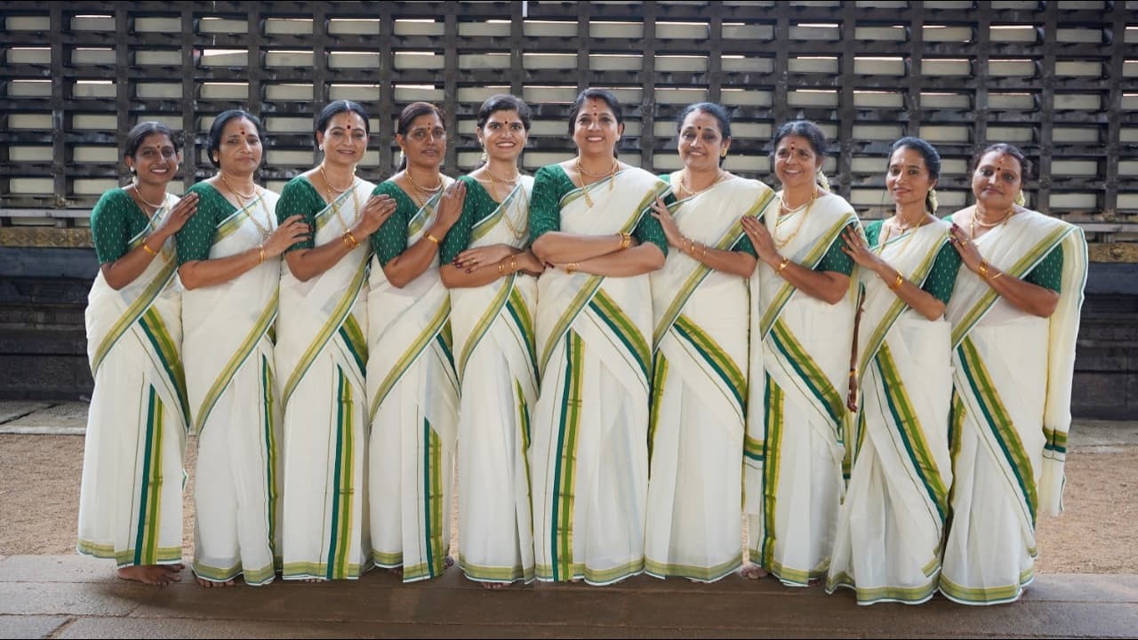 Thiruvathirakali |  keshadipadam | തിരുവാതിരകളി | കേശാദിപാദം തൊഴുന്നേൻ
