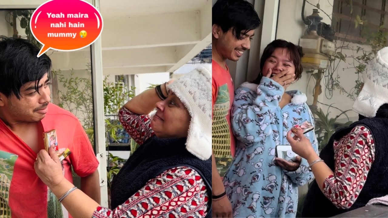 CIGARETTE PRANK ON MY MOM😂@theraicouple @RowhiRai