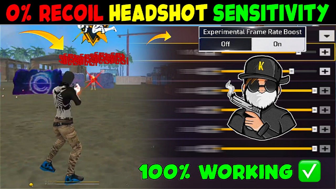 Free Fire Max Auto Headshot Trick 2026 Sensitivity ⚙️ 2gb, 3gb, 4gb Ram Headshot Sensitivity Setting