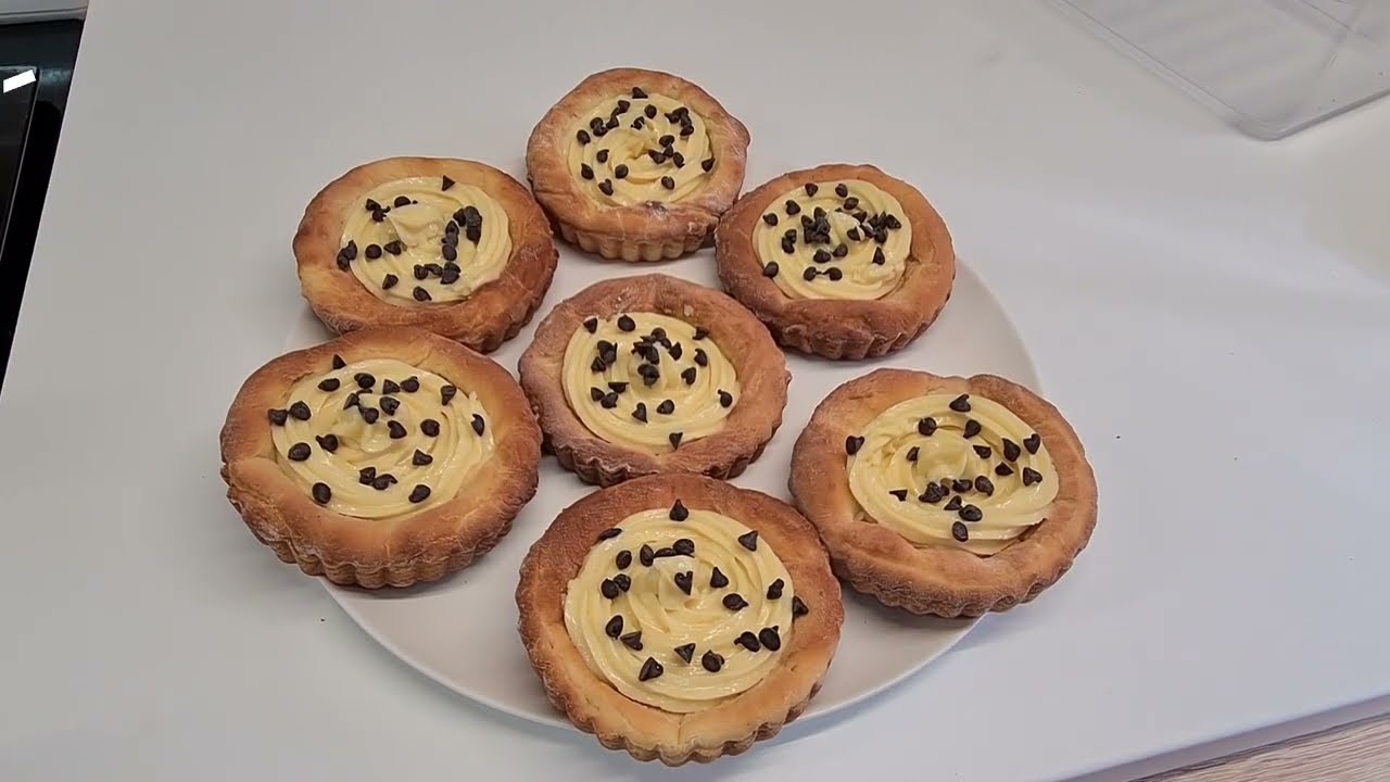 Nouvelle recette de tartes  a la crème patissière facile